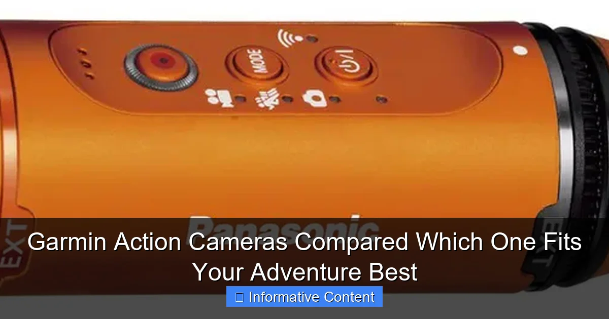 Garmin Action Cameras Compared Which One Fits Your Adventure Best
