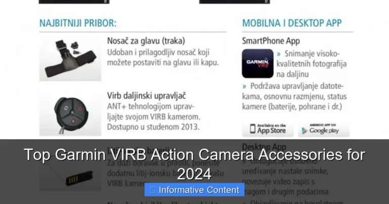 Top Garmin VIRB Action Camera Accessories for 2024