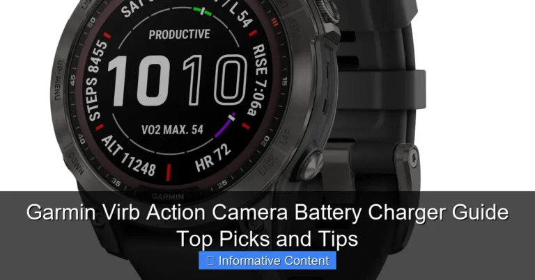 Garmin Virb Action Camera Battery Charger Guide Top Picks and Tips