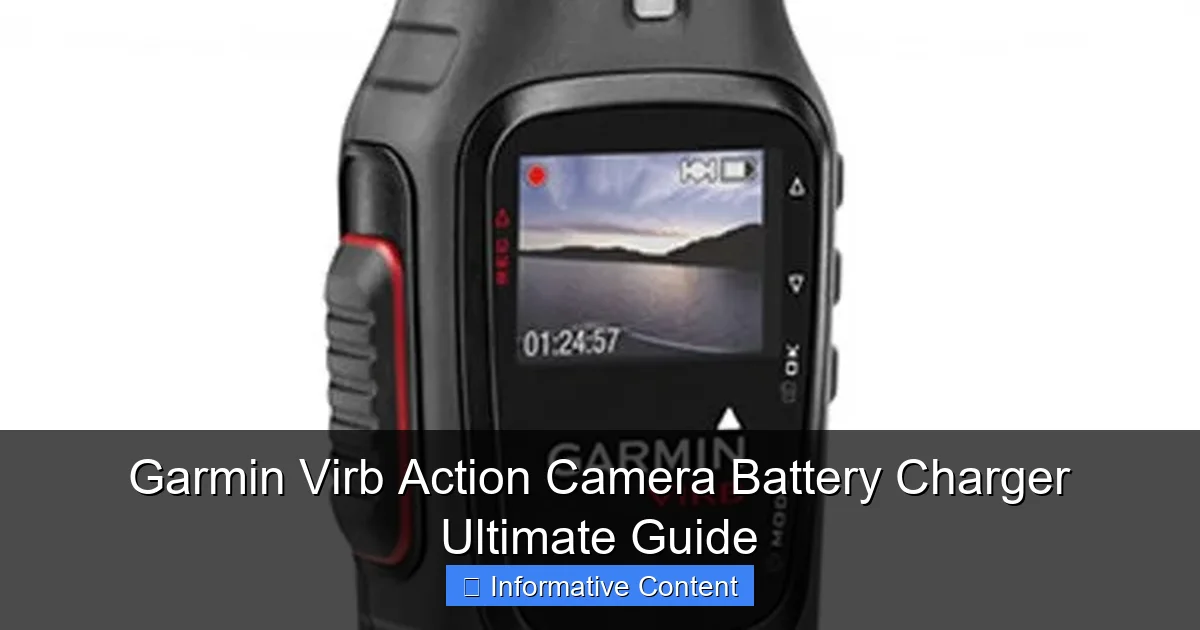 Garmin Virb Action Camera Battery Charger Ultimate Guide