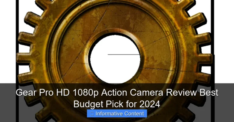 Gear Pro HD 1080p Action Camera Review Best Budget Pick for 2024