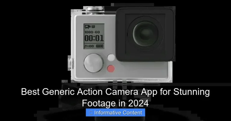 Best Generic Action Camera App for Stunning Footage in 2024
