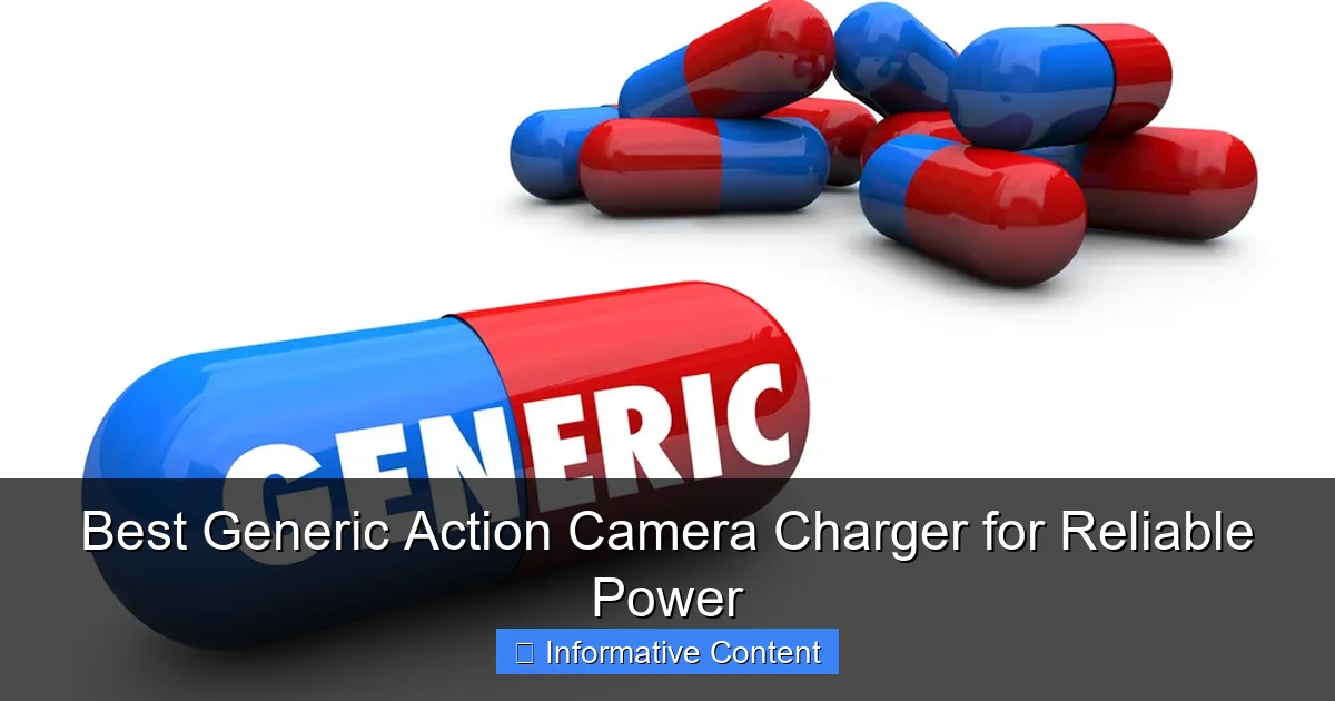 Best Generic Action Camera Charger for Reliable Power