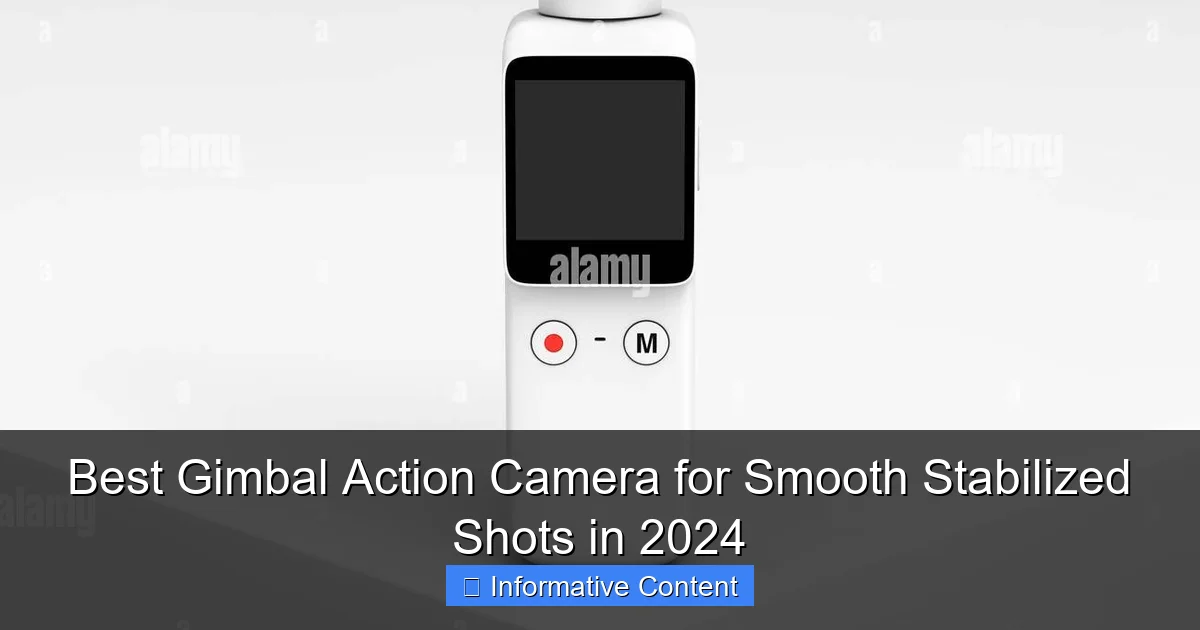 Best Gimbal Action Camera for Smooth Stabilized Shots in 2024