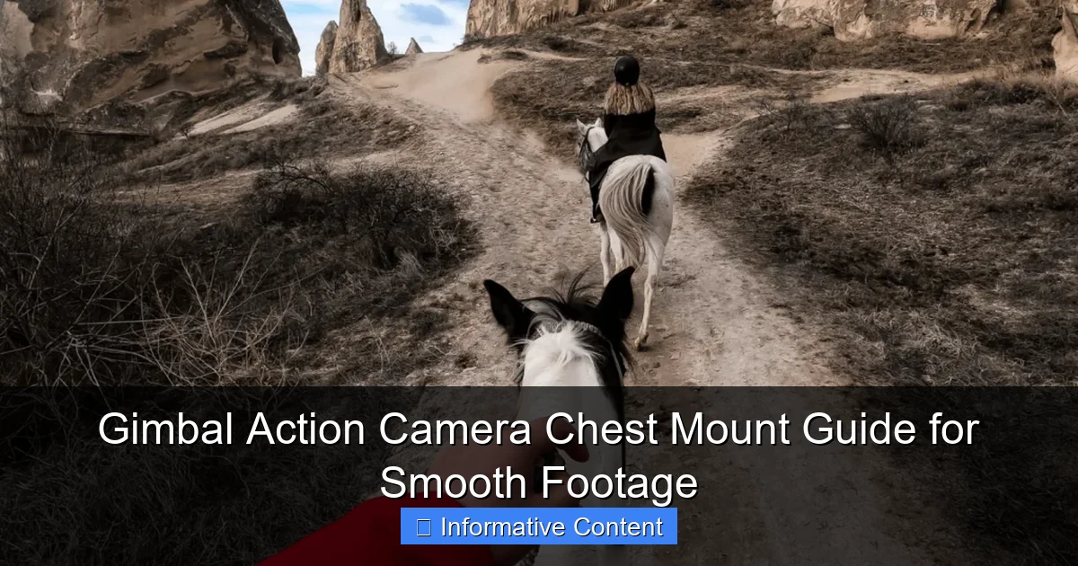 Gimbal Action Camera Chest Mount Guide for Smooth Footage