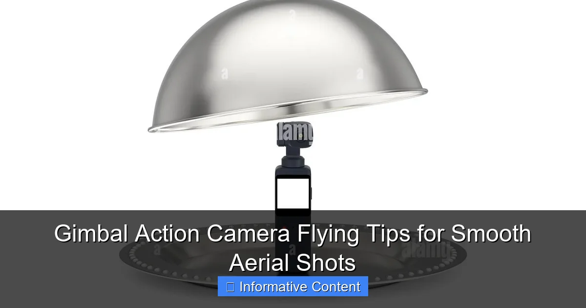 Gimbal Action Camera Flying Tips for Smooth Aerial Shots