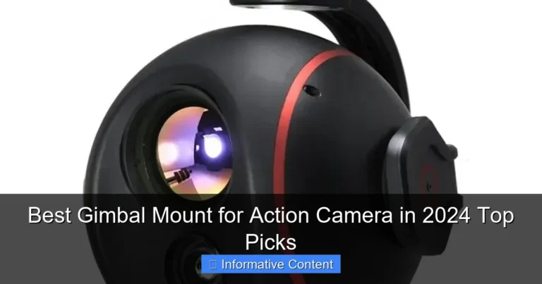 Best Gimbal Mount for Action Camera in 2024 Top Picks
