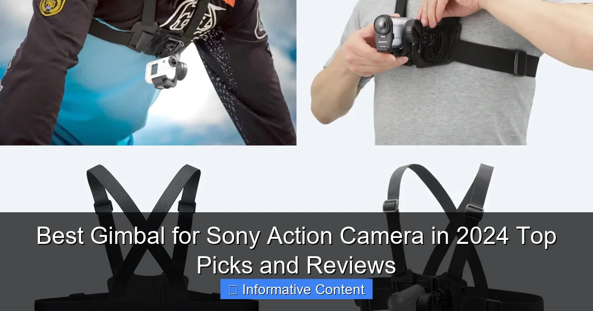 Best Gimbal for Sony Action Camera in 2024 Top Picks and Reviews
