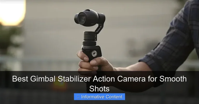 Best Gimbal Stabilizer Action Camera for Smooth Shots