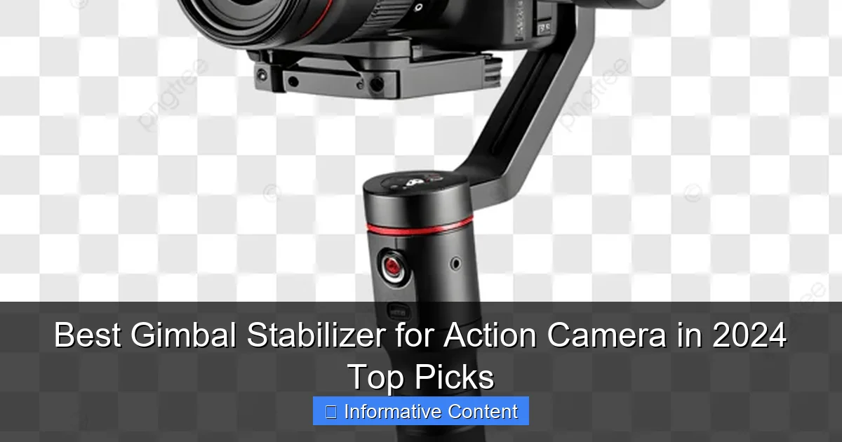 Best Gimbal Stabilizer for Action Camera in 2024 Top Picks