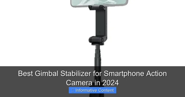 Best Gimbal Stabilizer for Smartphone Action Camera in 2024