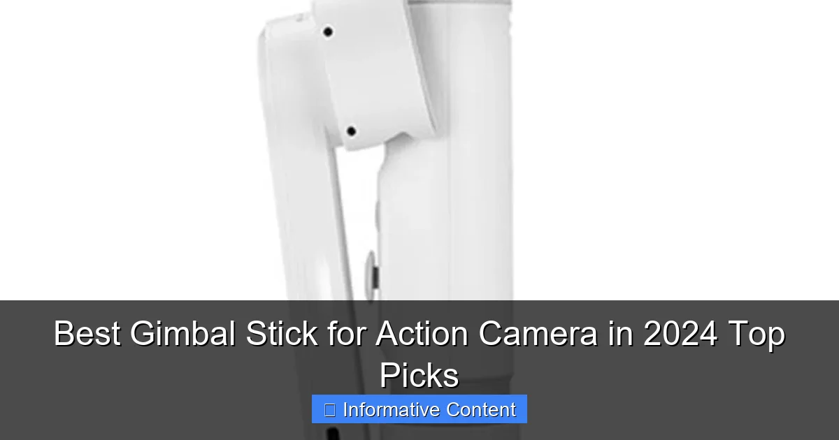 Best Gimbal Stick for Action Camera in 2024 Top Picks
