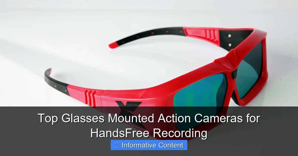 Top Glasses Mounted Action Cameras for HandsFree Recording