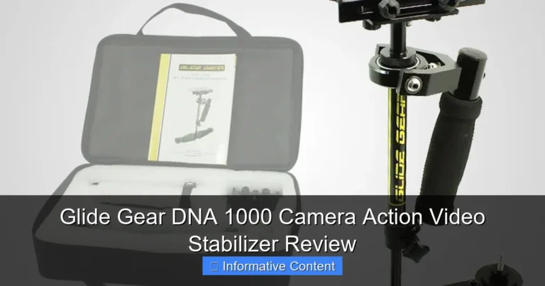 Glide Gear DNA 1000 Camera Action Video Stabilizer Review