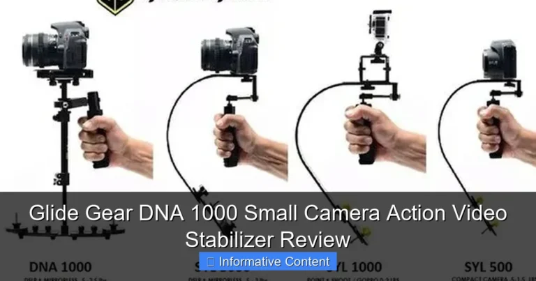 Glide Gear DNA 1000 Small Camera Action Video Stabilizer Review