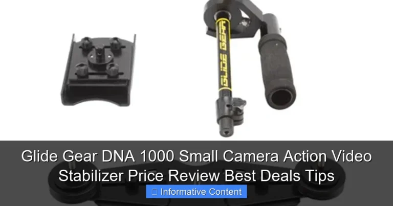 Glide Gear DNA 1000 Small Camera Action Video Stabilizer Price Review Best Deals Tips