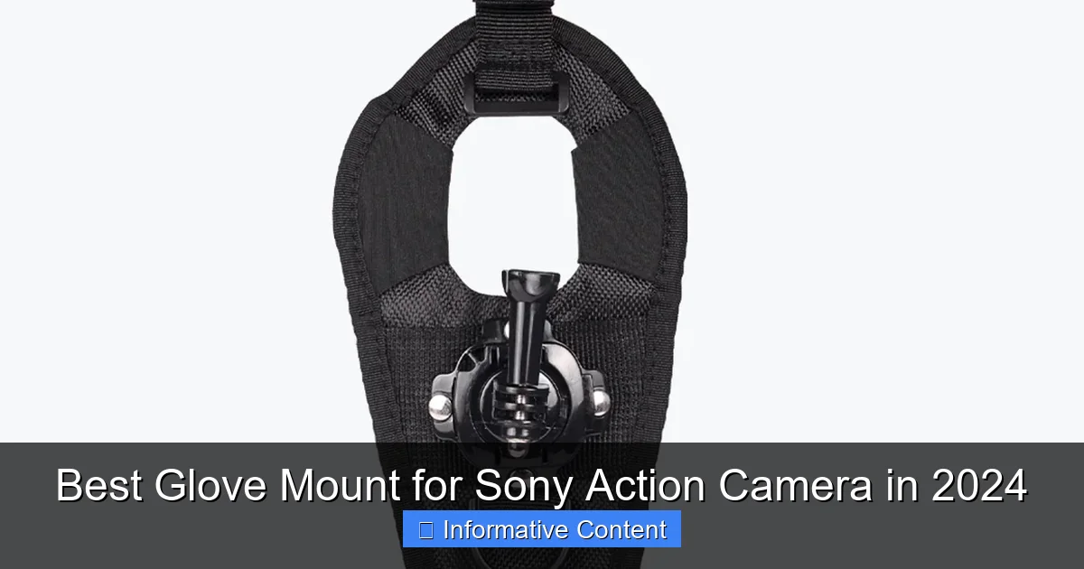 Best Glove Mount for Sony Action Camera in 2024
