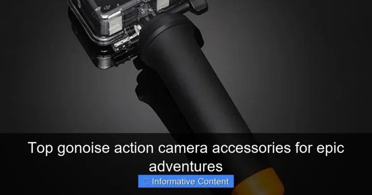 Top gonoise action camera accessories for epic adventures