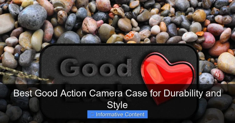 Best Good Action Camera Case for Durability and Style