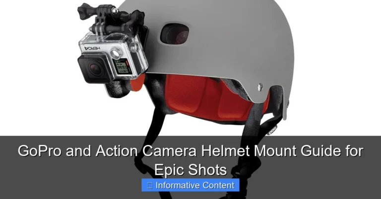 GoPro and Action Camera Helmet Mount Guide for Epic Shots