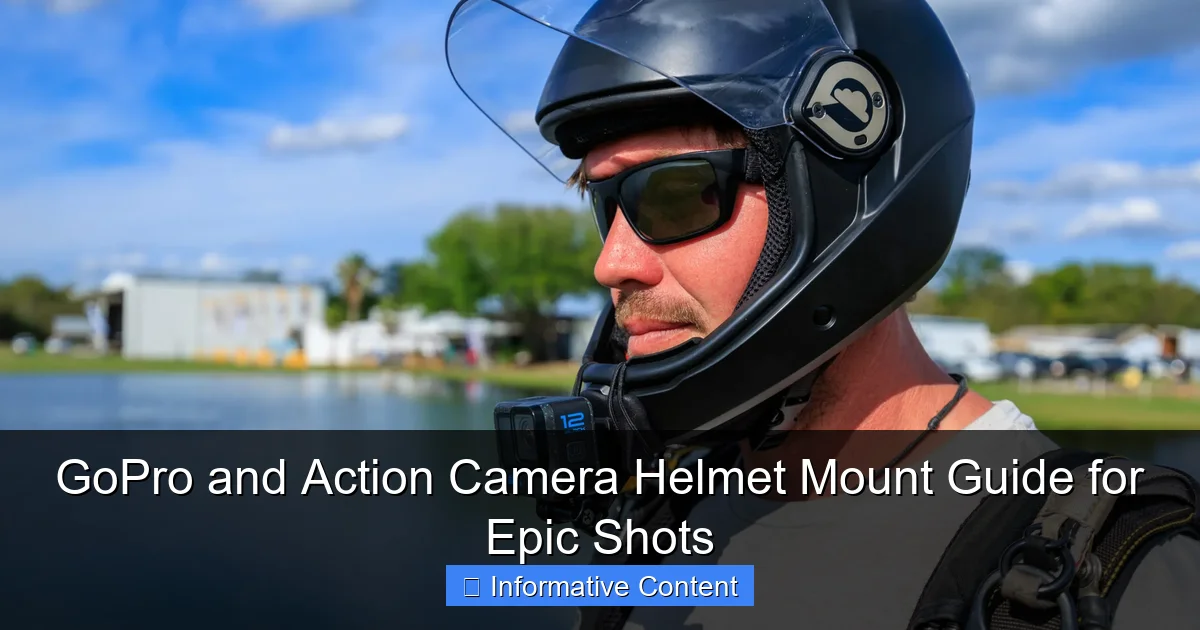 GoPro and Action Camera Helmet Mount Guide for Epic Shots