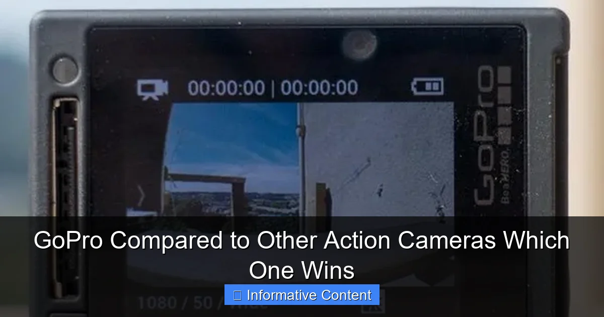 GoPro Compared to Other Action Cameras Which One Wins
