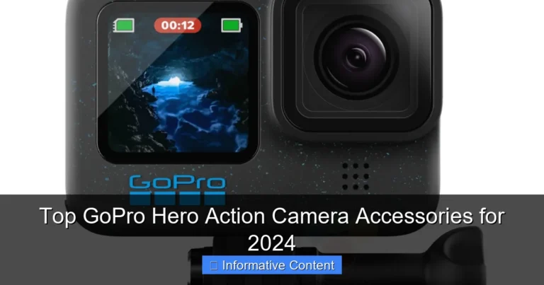 Top GoPro Hero Action Camera Accessories for 2024