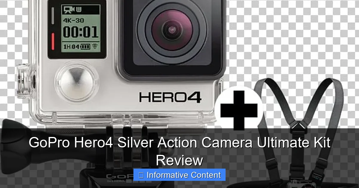 GoPro Hero4 Silver Action Camera Ultimate Kit Review