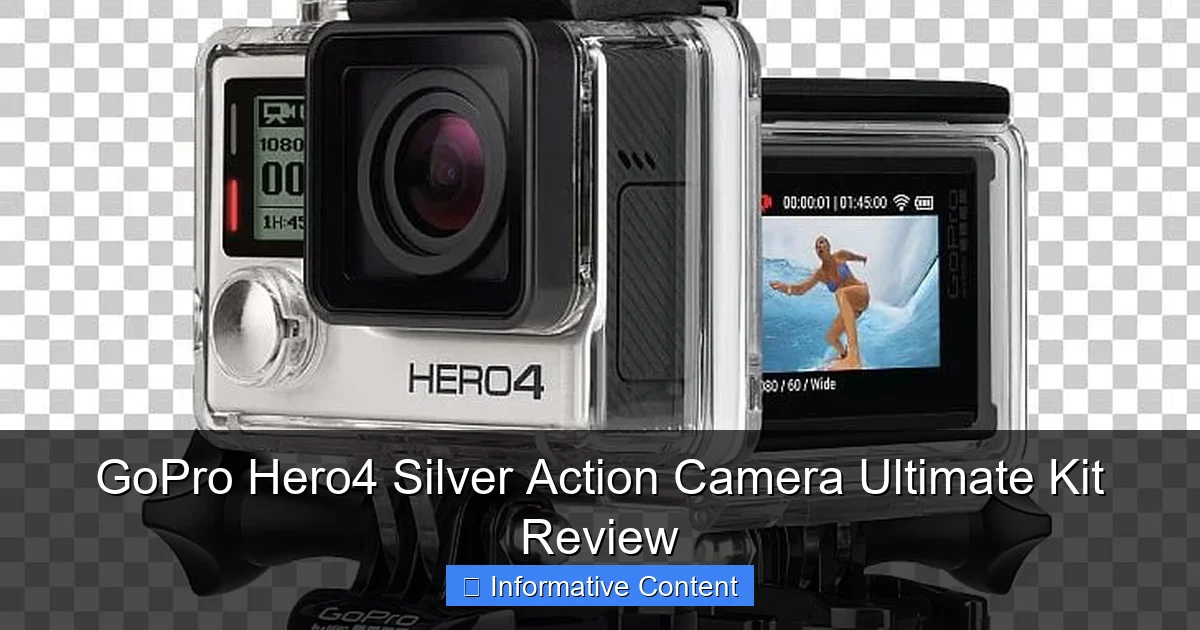 GoPro Hero4 Silver Action Camera Ultimate Kit Review
