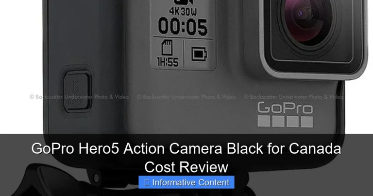GoPro Hero5 Action Camera Black for Canada Cost Review