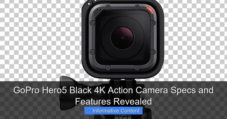 GoPro Hero5 Black 4K Action Camera Specs and Features Revealed