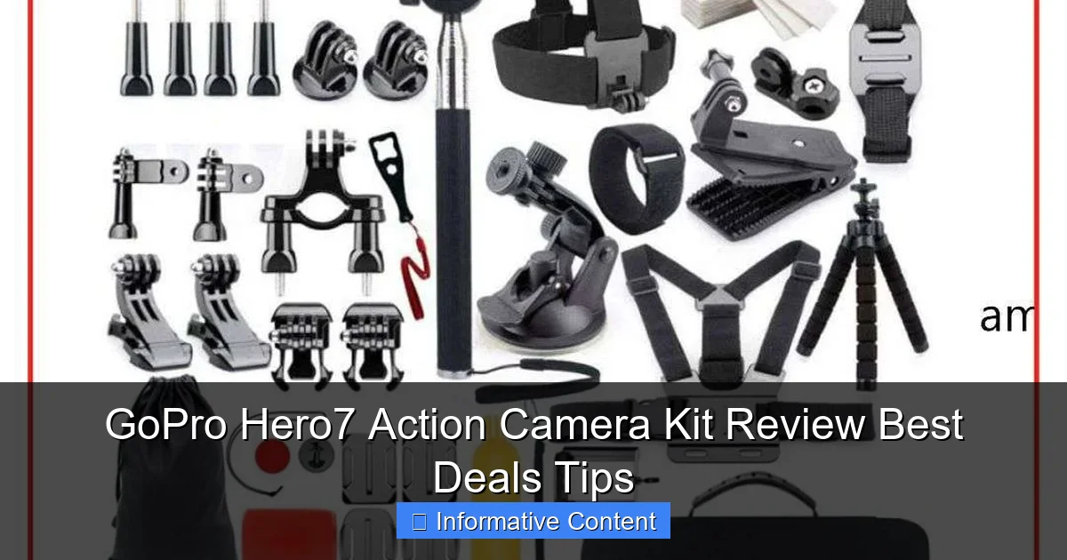 GoPro Hero7 Action Camera Kit Review Best Deals Tips