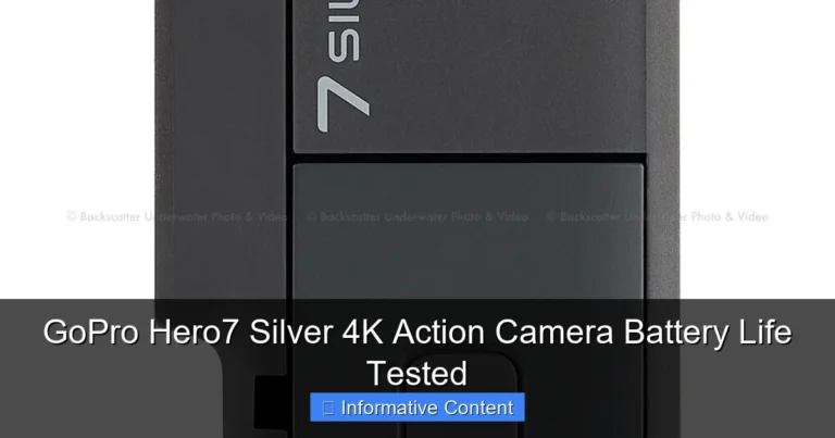 GoPro Hero7 Silver 4K Action Camera Battery Life Tested