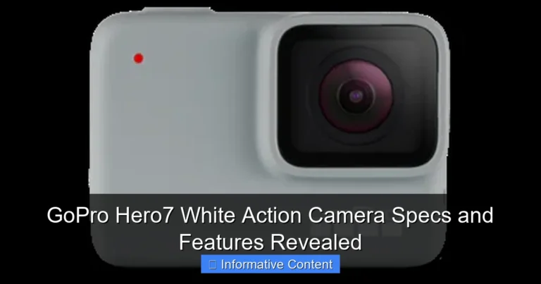 GoPro Hero7 White Action Camera Specs and Features Revealed