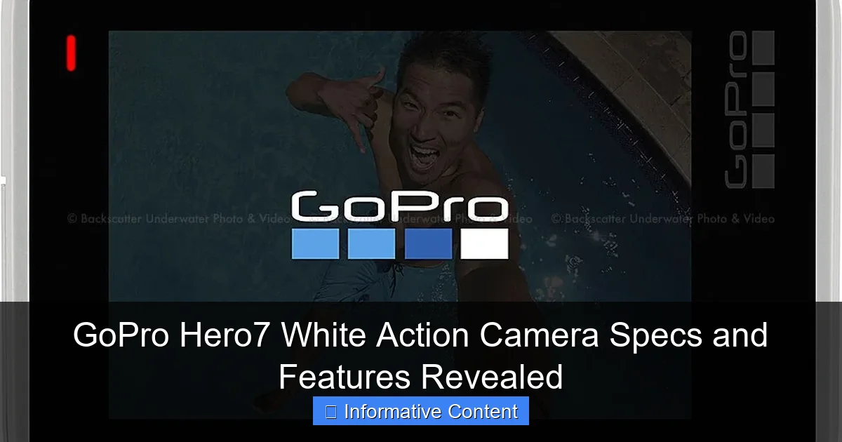 GoPro Hero7 White Action Camera Specs and Features Revealed