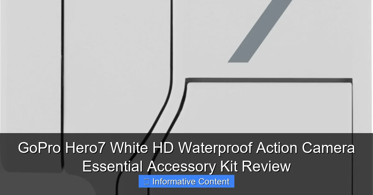 GoPro Hero7 White HD Waterproof Action Camera Essential Accessory Kit Review