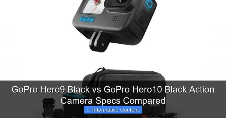 GoPro Hero9 Black vs GoPro Hero10 Black Action Camera Specs Compared