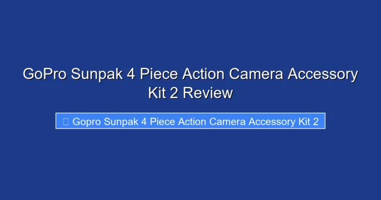 GoPro Sunpak 4 Piece Action Camera Accessory Kit 2 Review