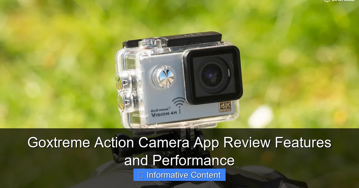 Goxtreme Action Camera App Review Features and Performance