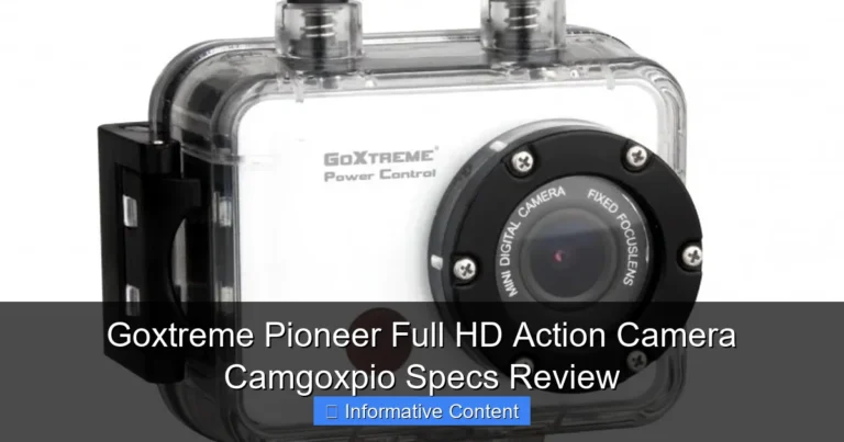 Goxtreme Pioneer Full HD Action Camera Camgoxpio Specs Review