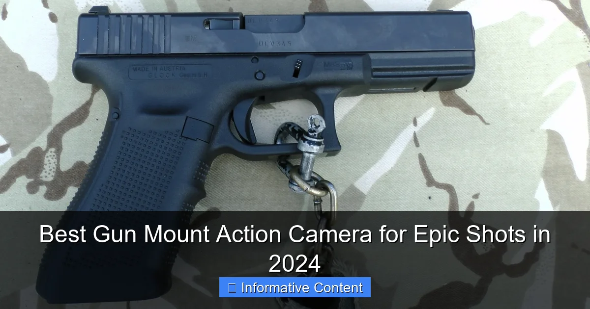 Best Gun Mount Action Camera for Epic Shots in 2024