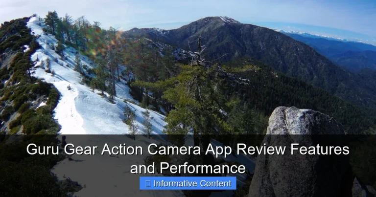 Guru Gear Action Camera App Review Features and Performance