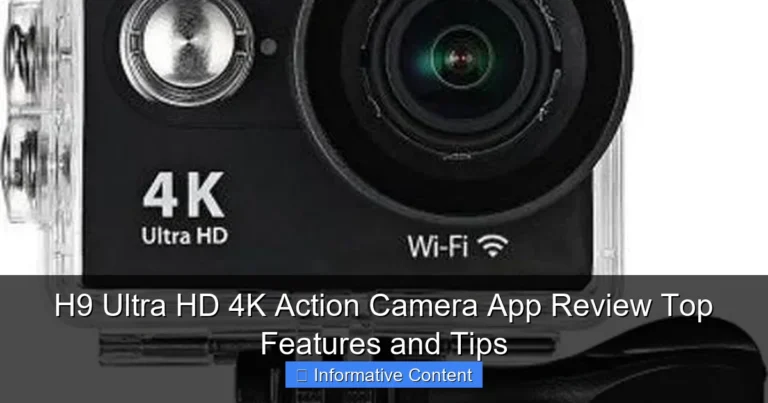 H9 Ultra HD 4K Action Camera App Review Top Features and Tips