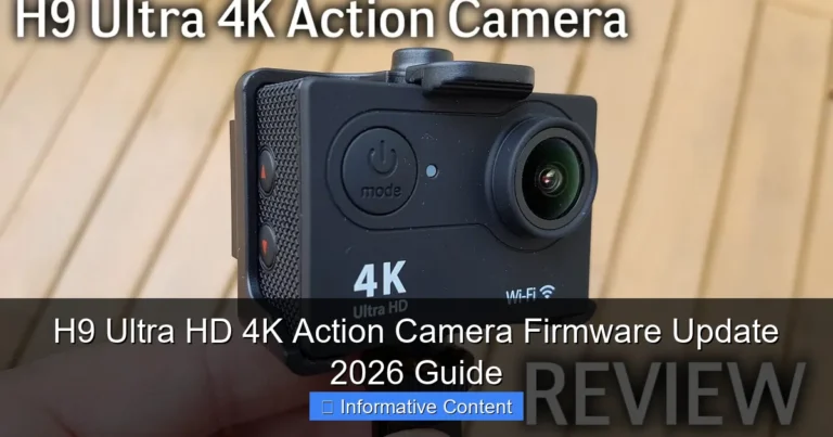 H9 Ultra HD 4K Action Camera Firmware Update 2026 Guide