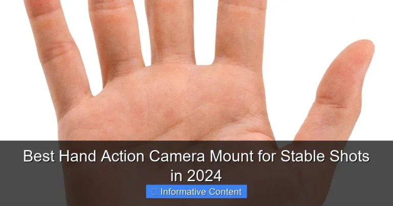 Best Hand Action Camera Mount for Stable Shots in 2024