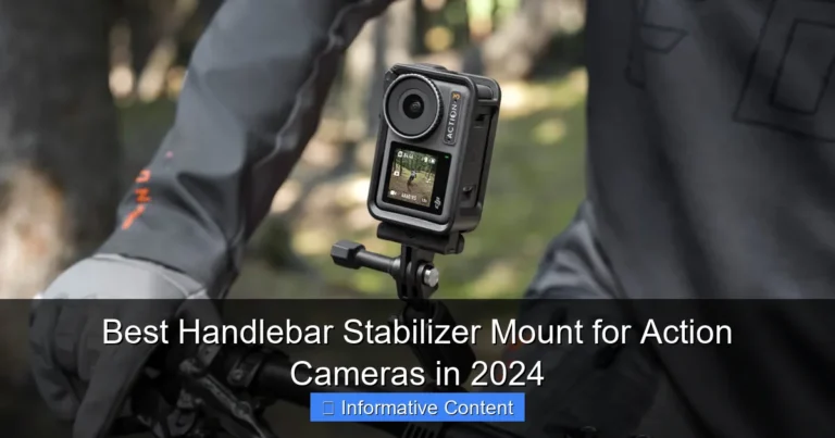 Best Handlebar Stabilizer Mount for Action Cameras in 2024