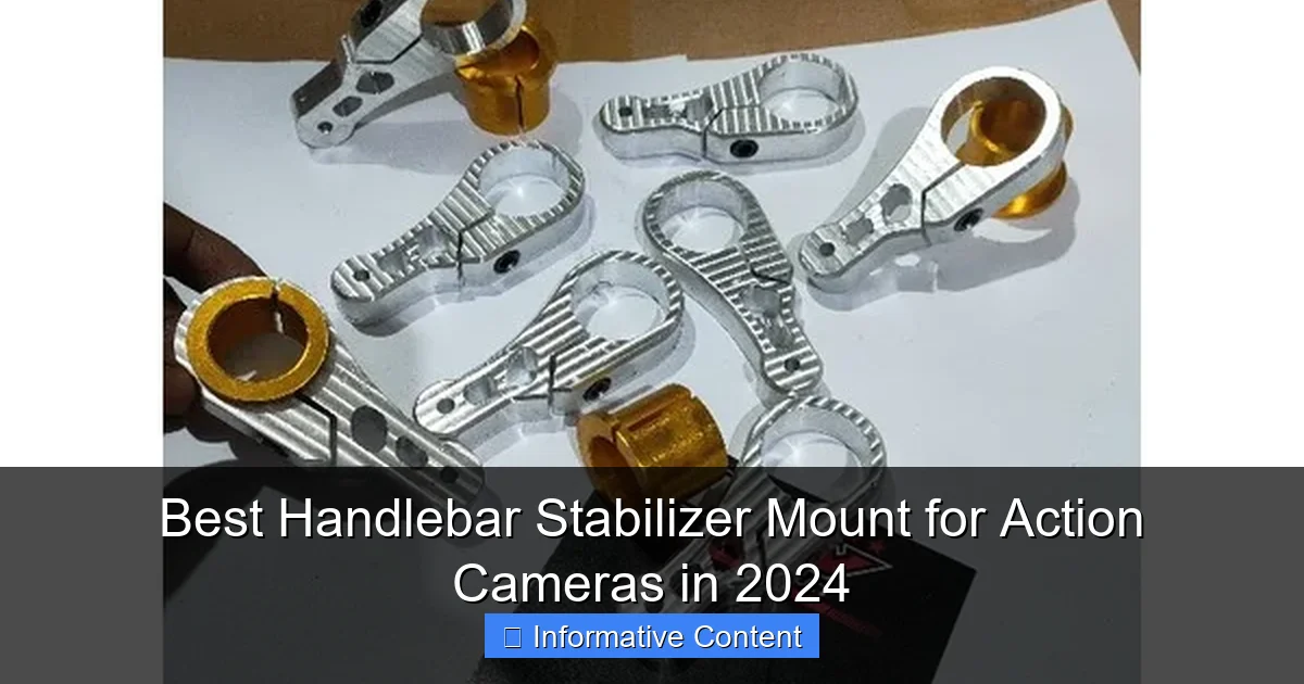 Best Handlebar Stabilizer Mount for Action Cameras in 2024