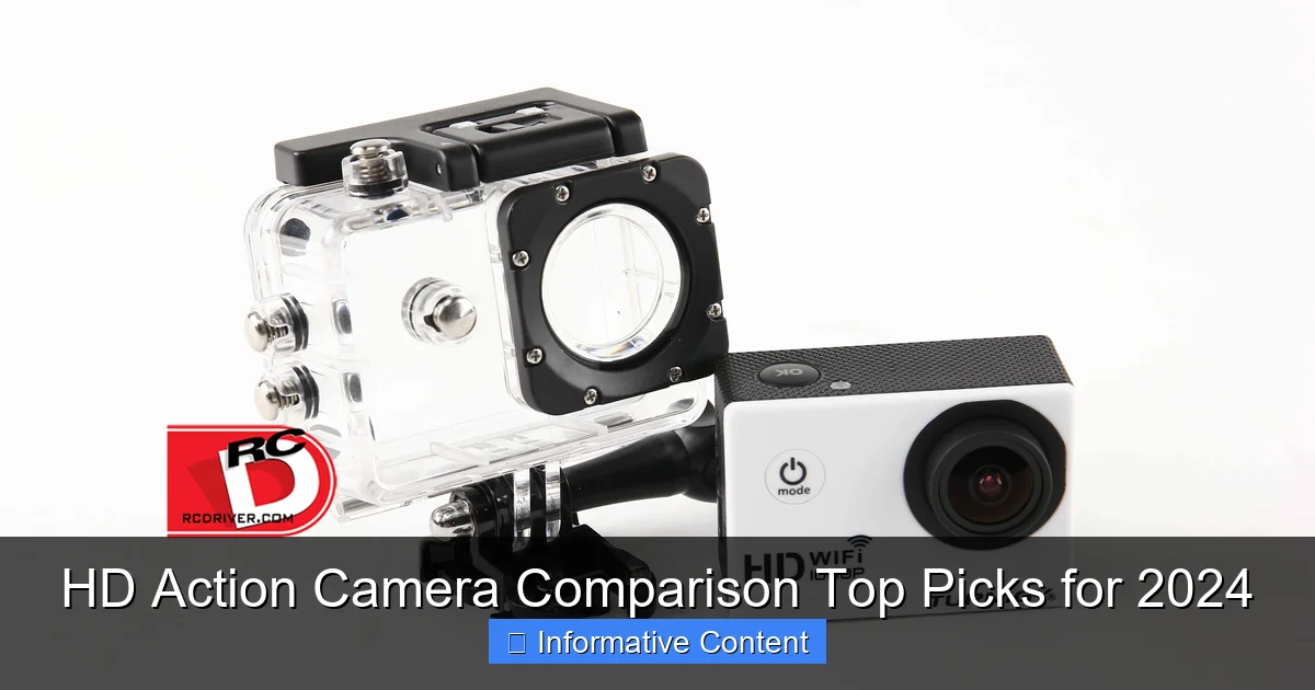 HD Action Camera Comparison Top Picks for 2024