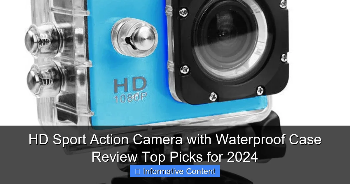 HD Sport Action Camera with Waterproof Case Review Top Picks for 2024
