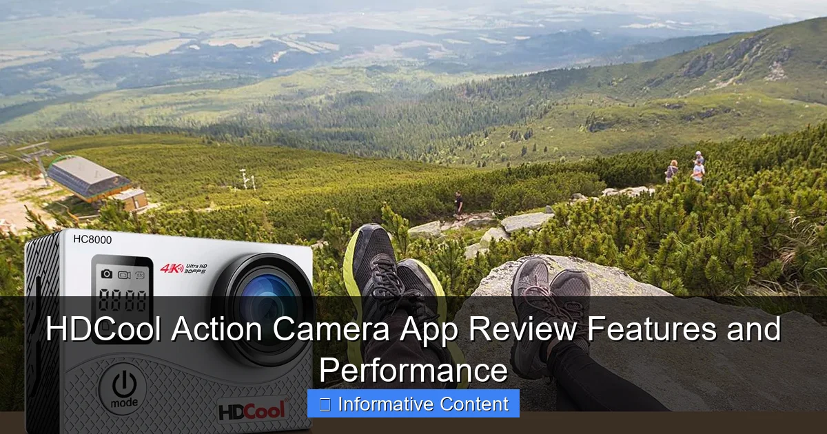 HDCool Action Camera App Review Features and Performance